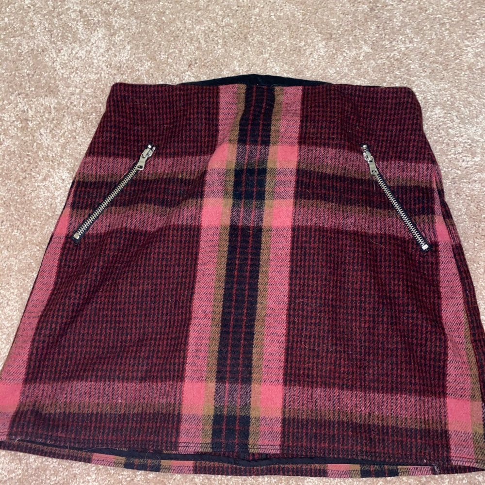Plaid Skirt